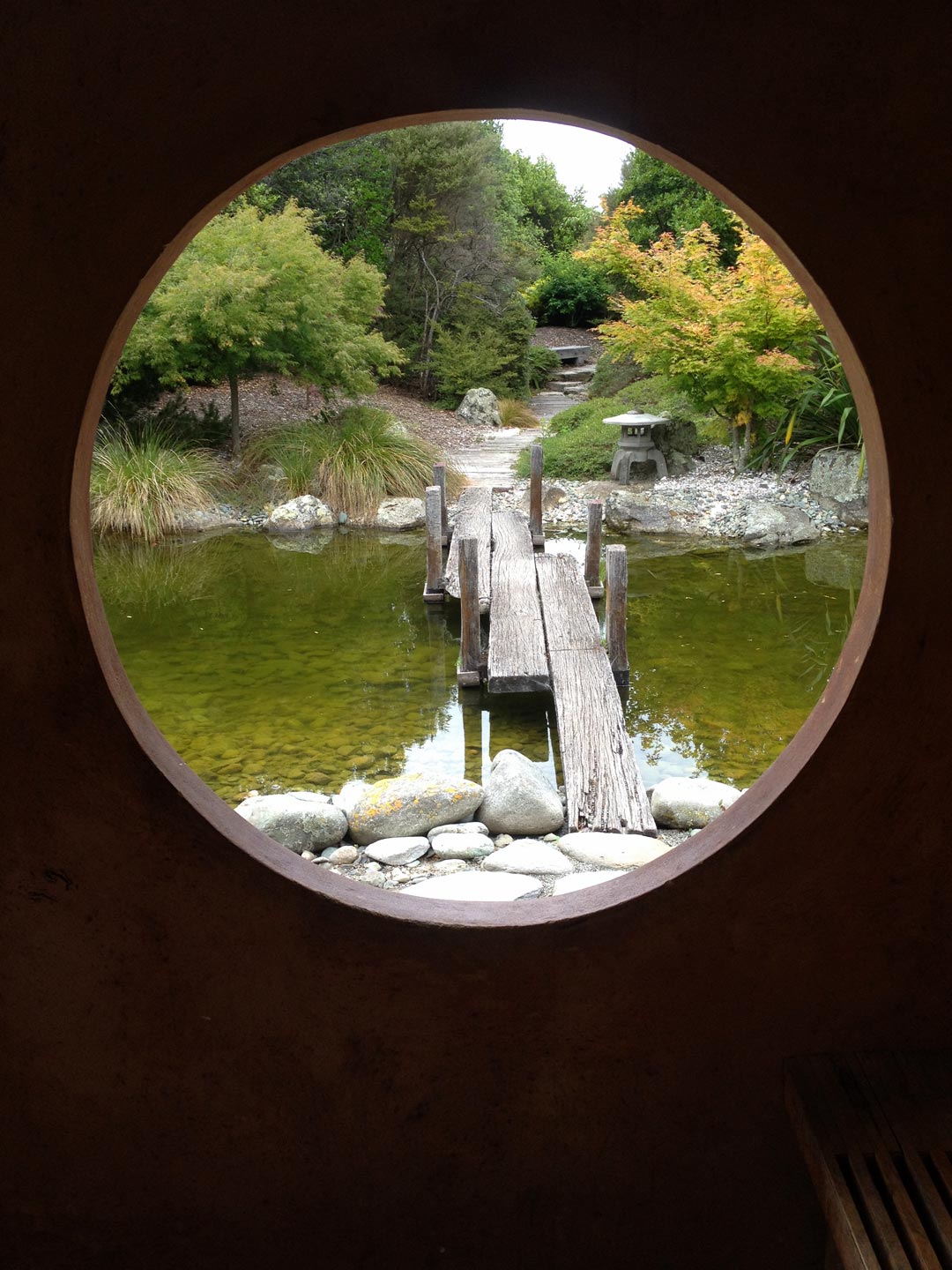  Japanese, Bridge. Garden. Garden Maintenance  