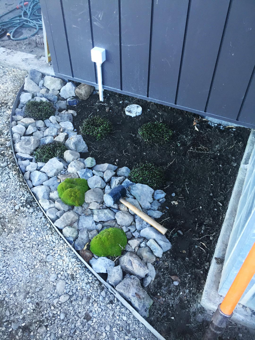  Moss.  Natural Rock Garden  